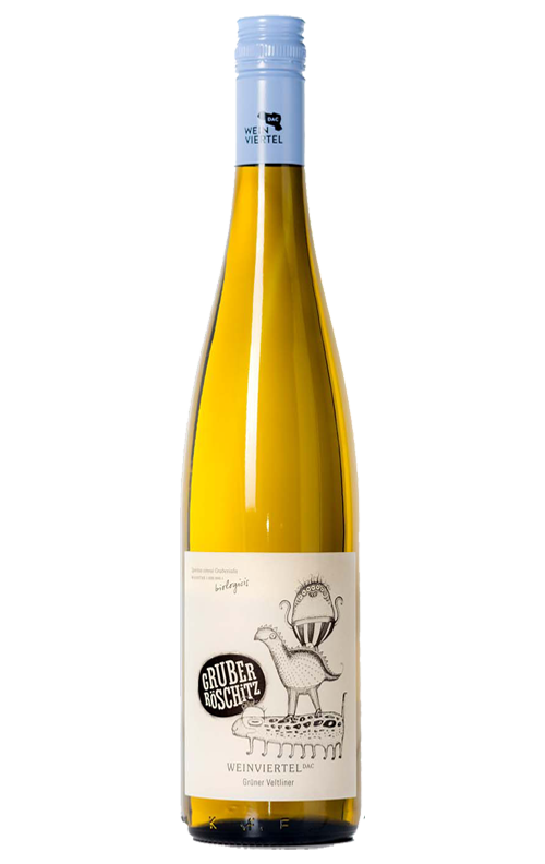 SAQ Weinviertel dac Grüner Veltliner 2022, Gruber Röschitz, Autriche