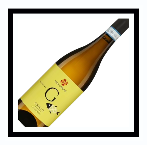 SAQ Sicilia doc Grillo 2023, Villa Carumè
