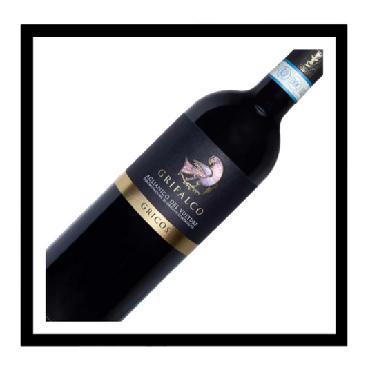 SAQ Aglianico del Vulture doc ‘Gricos’ 2023, Grifalco, Fabricio et Laurenzo Piccin